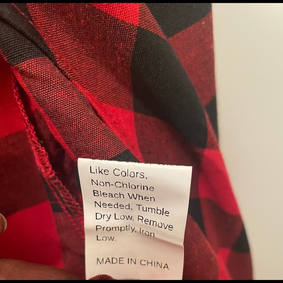 Plus size crop top tie up shirt, 1XL - Picture 6 of 7